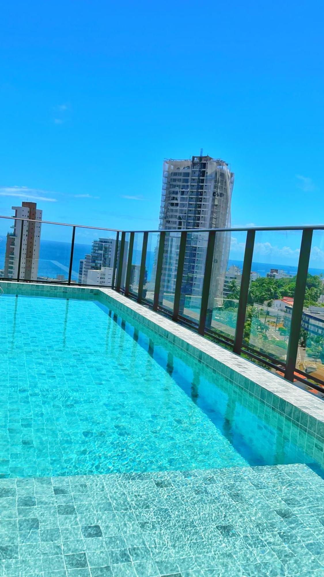 Queridinho Dos Turistas! Piscina Com Vista Mar, Rooftop, Academia E Salvador